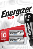 Energizer 123 Lithium 3.0V (2-Pack)